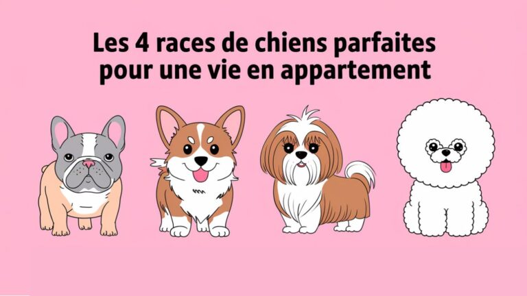 Les 4 races de chiens parfaites pour une vie en appartement (et comment les rendre heureux en ville) 4 races de chiens parfaites pour vivre en appartement