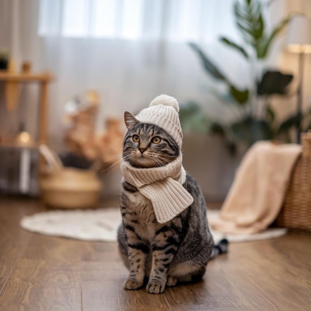 préparer son chat pour l'hiver