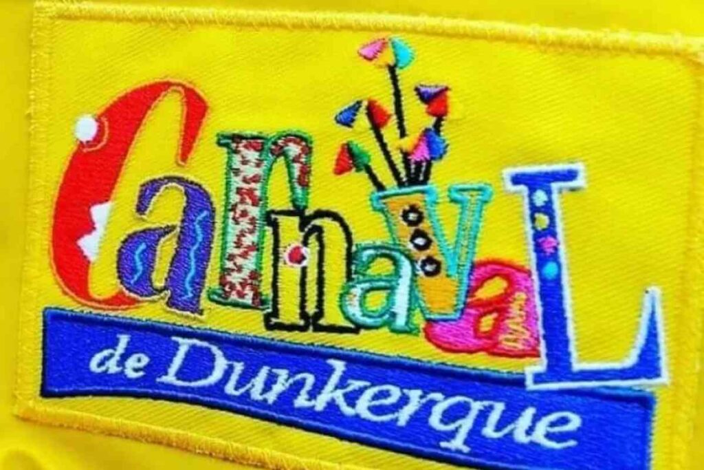 Affiche colorée du Carnaval de Dunkerque 2025, représentant les festivités et les défilés emblématiques de cet événement historique et populaire dans le nord de la France.