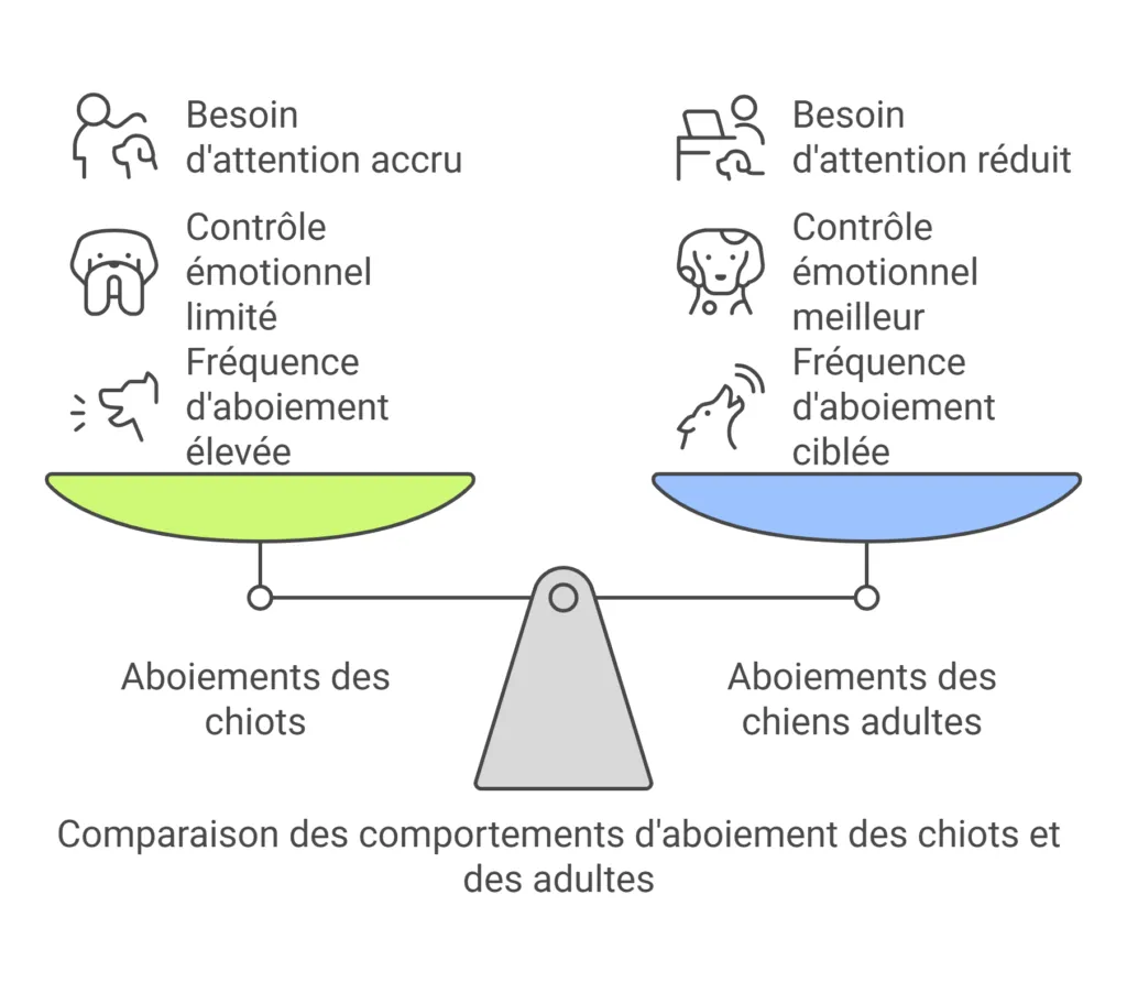 aboiement chiot 