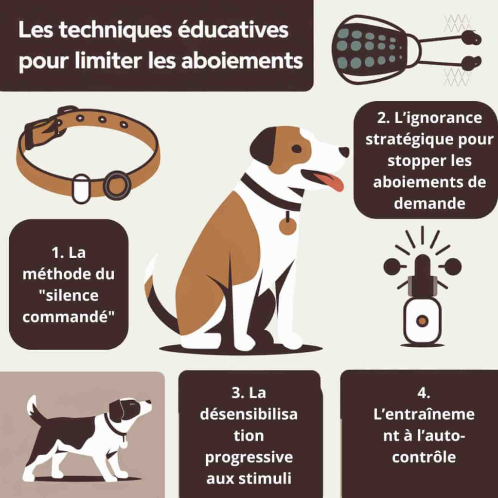 éducation aboiement chien