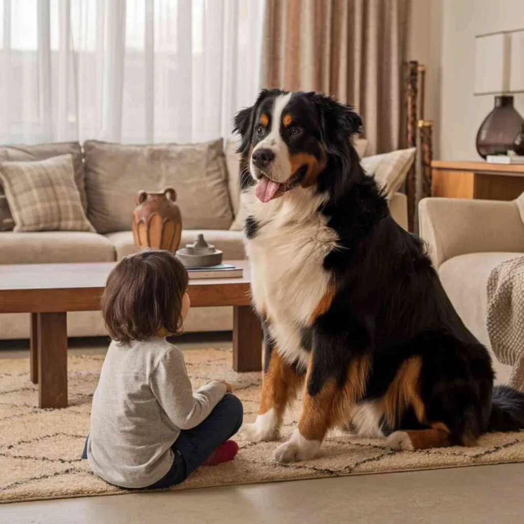 Ces chiens qui protègent vos enfants comme une nounou