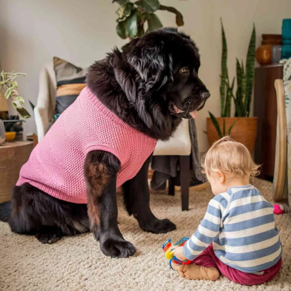 Ces chiens qui protègent vos enfants comme une nounou