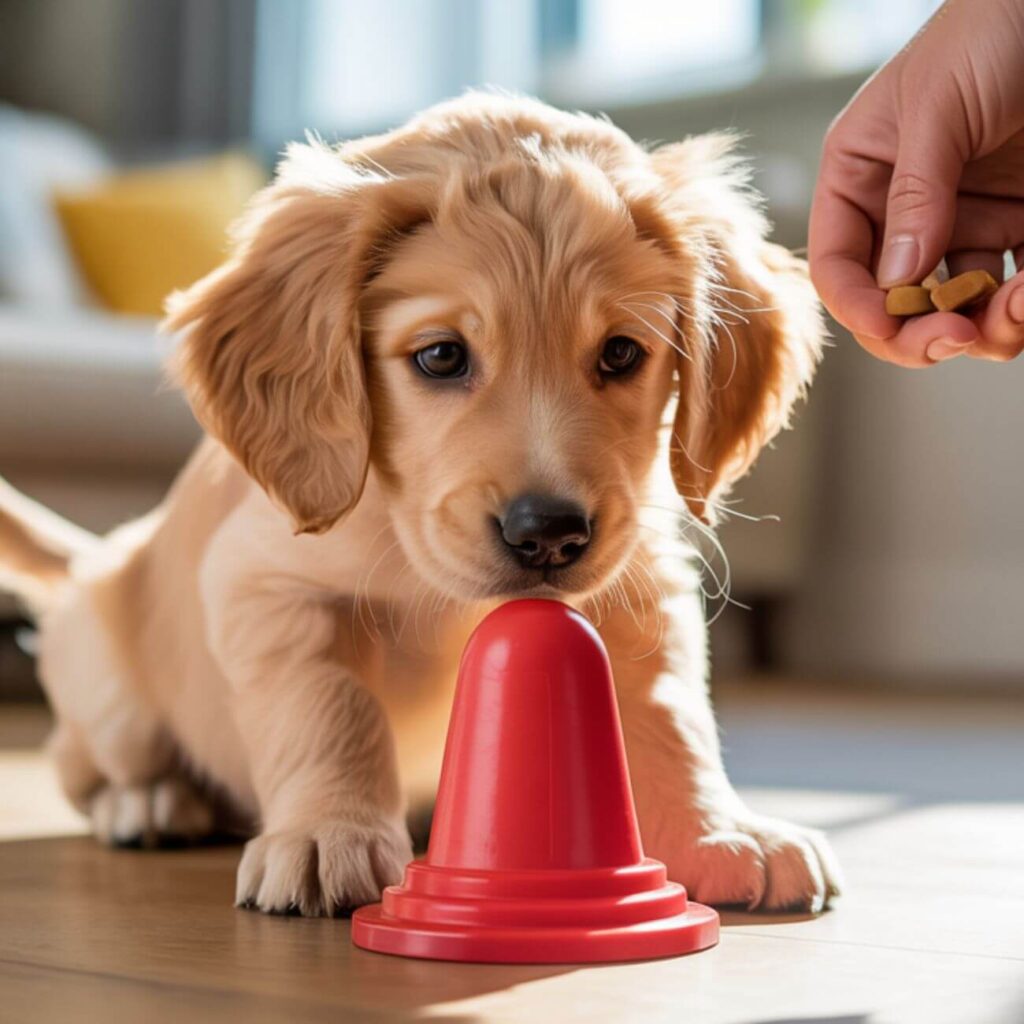 Jeu éducation chiot