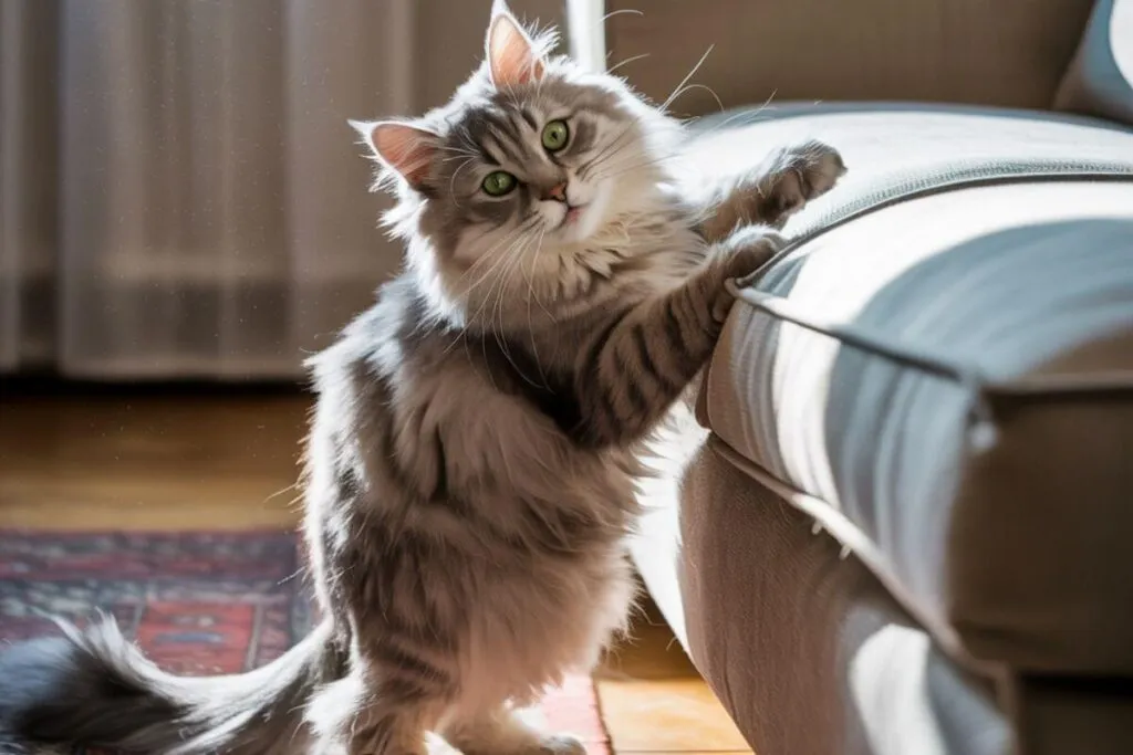Pourquoi votre chat griffe tout ce qu'il trouve et comment y remédier ?