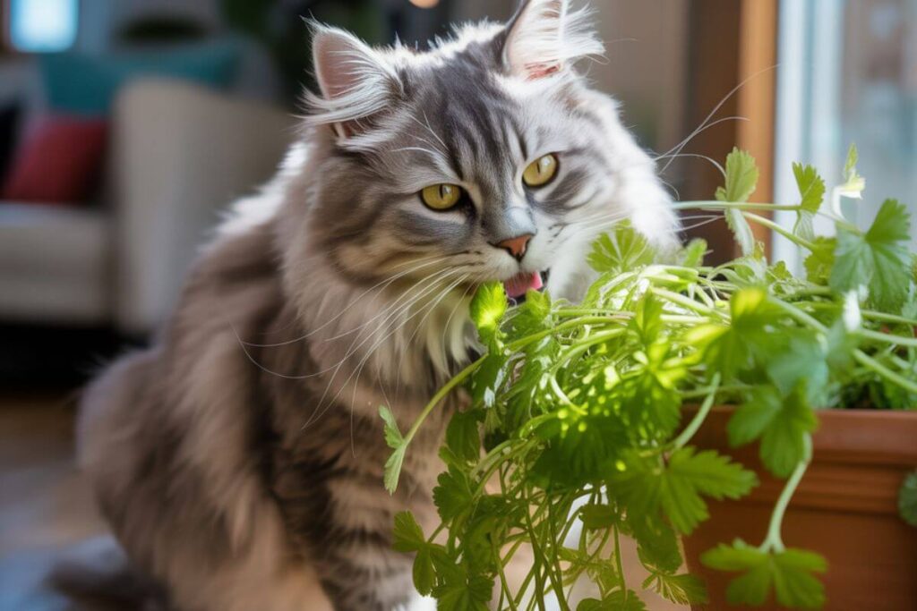 Pourquoi votre chat mange-t-il vos plantes ? Découvrez les raisons cachées