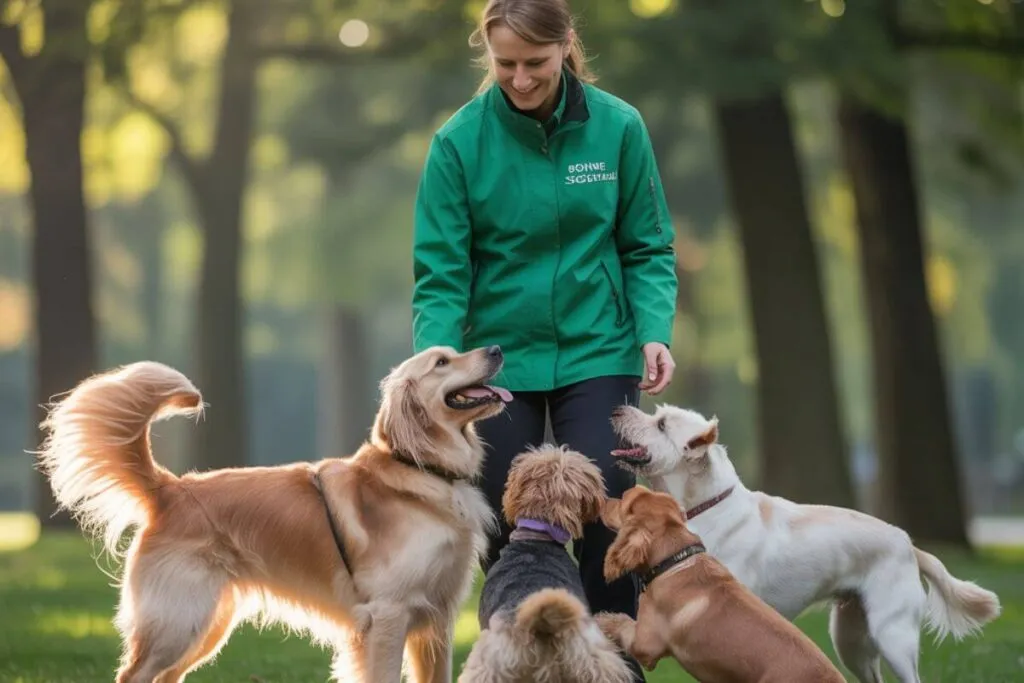 Socialisation chien aboiement