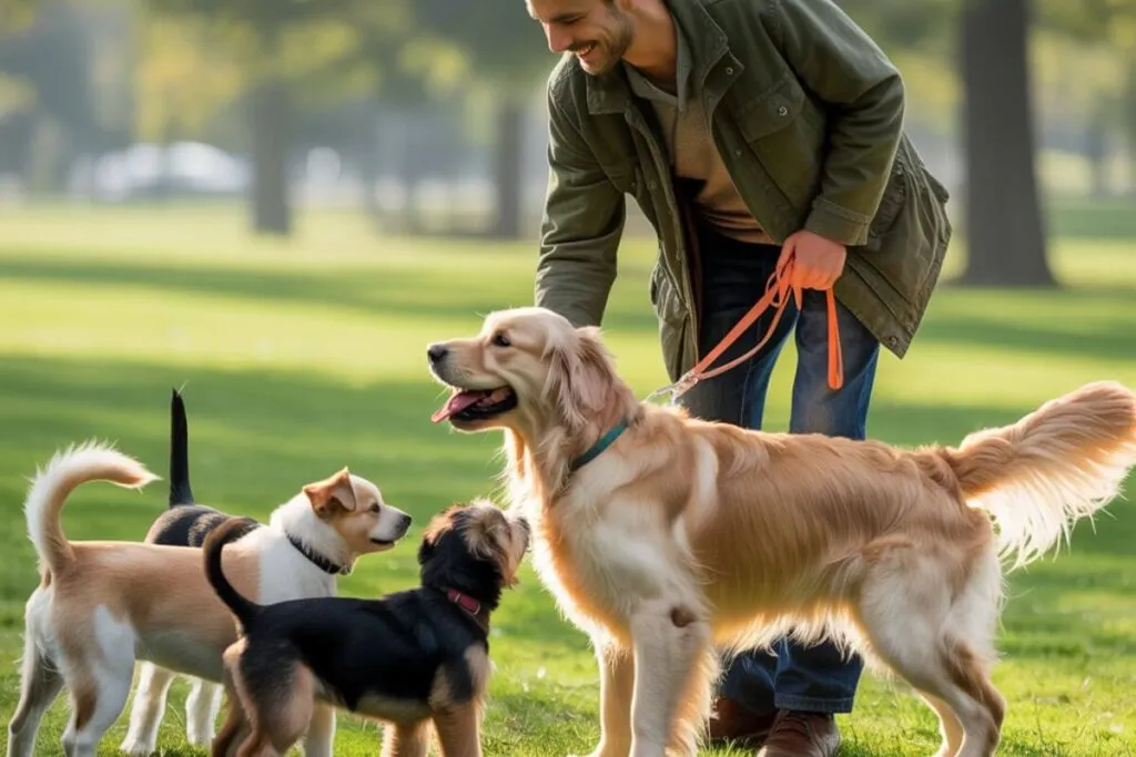Socialisation chien aboiement