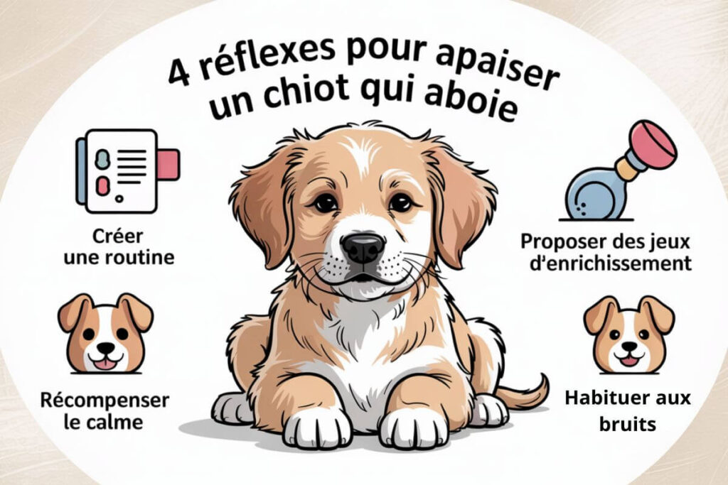 Troubles aboiement chiot  