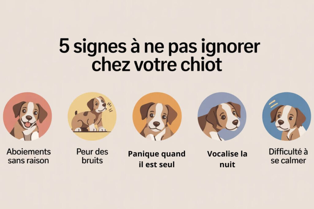 Troubles aboiement chiot