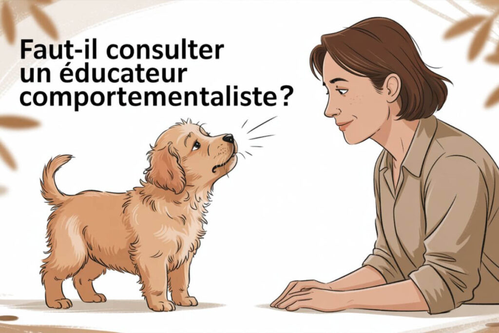 Troubles aboiement chiot  