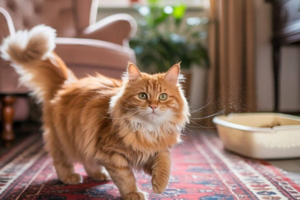Pourquoi mon chat fait pipi hors de sa litière ? Découvrez les causes cachées !