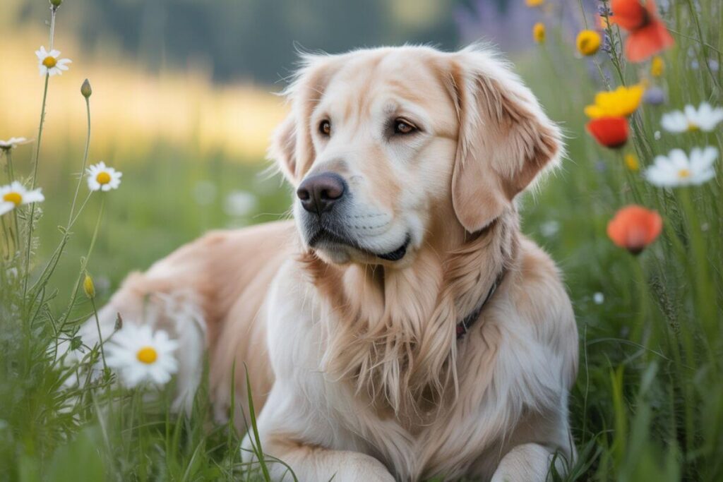environnement calme chien