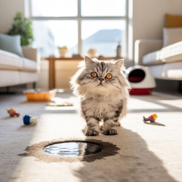 7 techniques qui marchent vraiment quand un chat urine toujours au même endroit