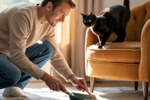 Mon chat fait caca hors de sa litière : ce que vous refusez de voir