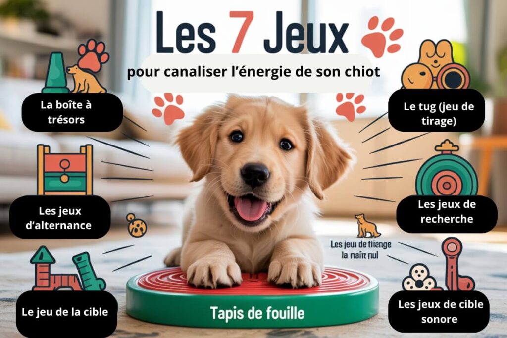 Votre chiot vous épuise  Ces 7 jeux calment les tornades sur pattes en moins de 10 min