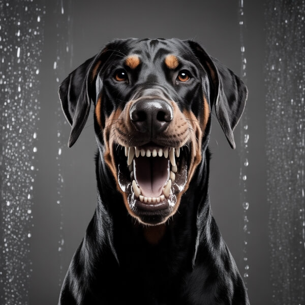 chien calme agressif