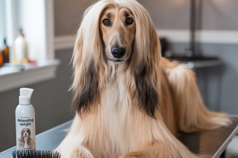 Accessoires chien poil long