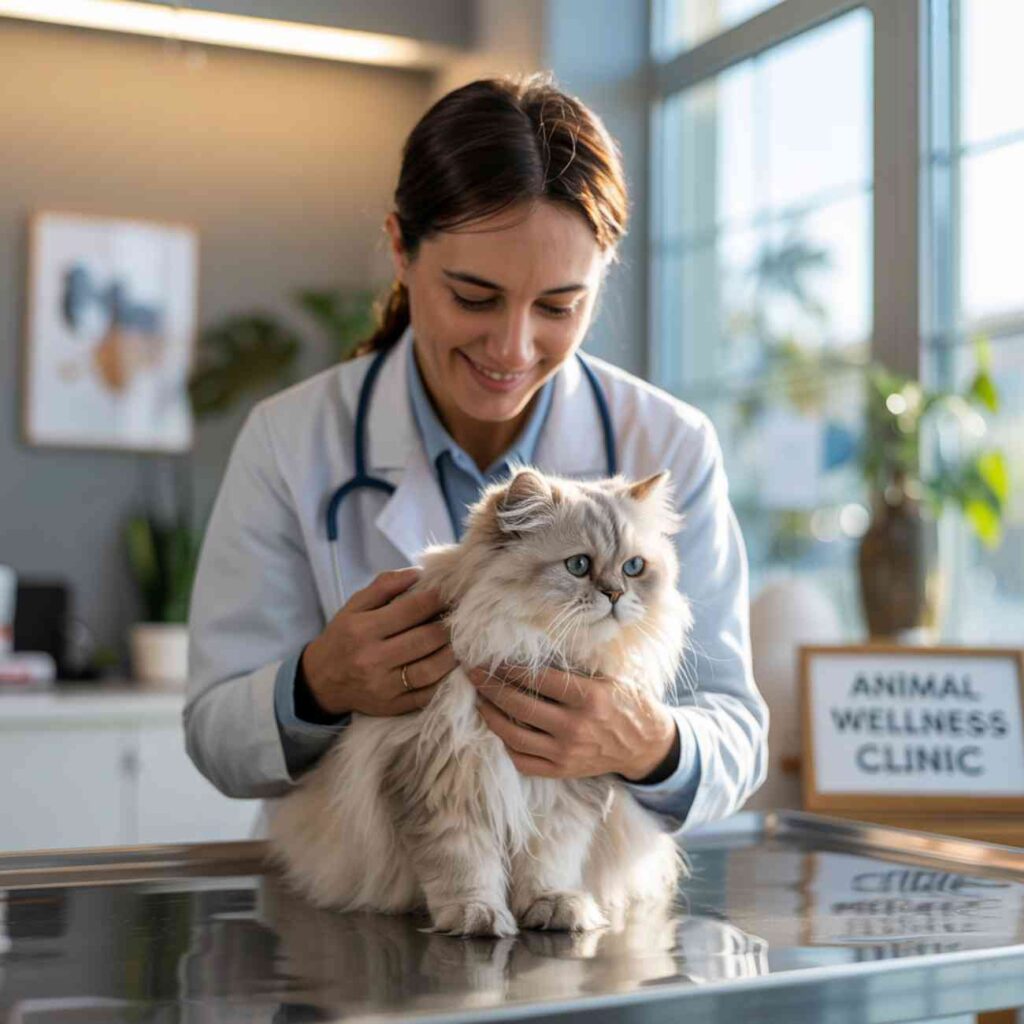 chat miaule quand je pars et nécessite une consultation vétérinaire