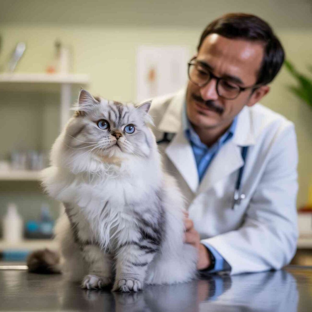 Chat miaule quand je rentre et montre des signes inquiétants chez le vétérinaire