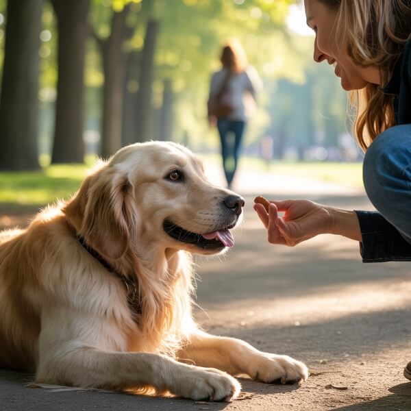 Exercices chien agressif