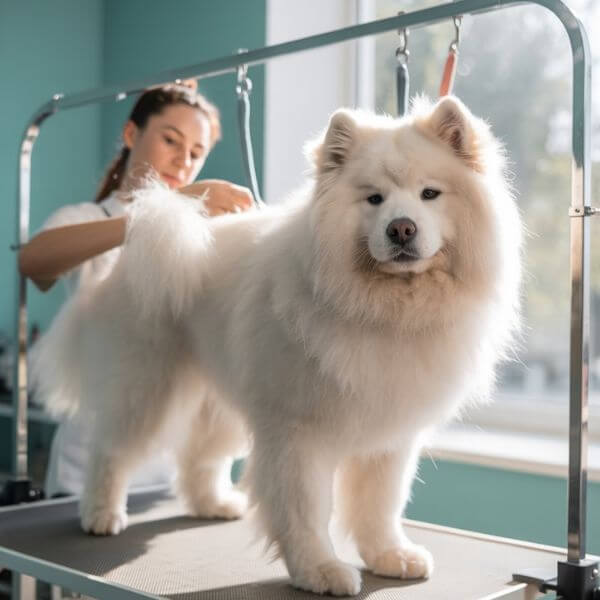 Nœuds poil chien