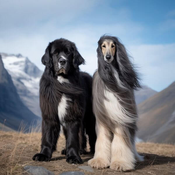 Races chien poil long