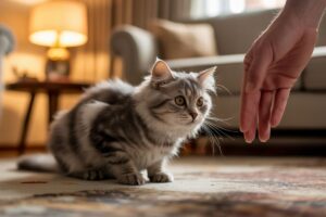 le chat et les caresses consentement by katia guillet comportementaliste