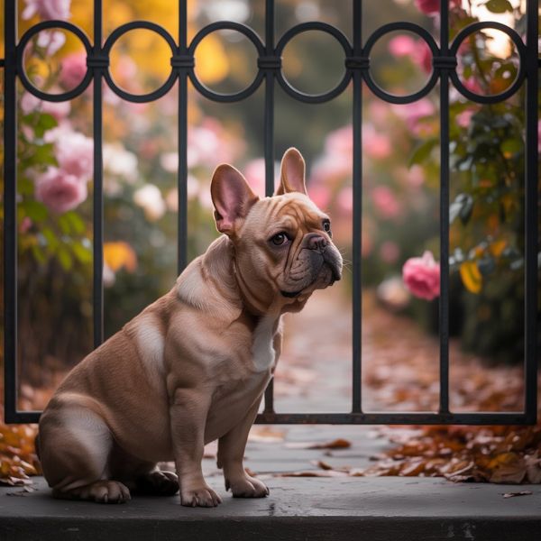 Un chien assis seul derrière une grille, symbole de la fidélité trahie et de l’abandon des animaux qui aiment sans condition.