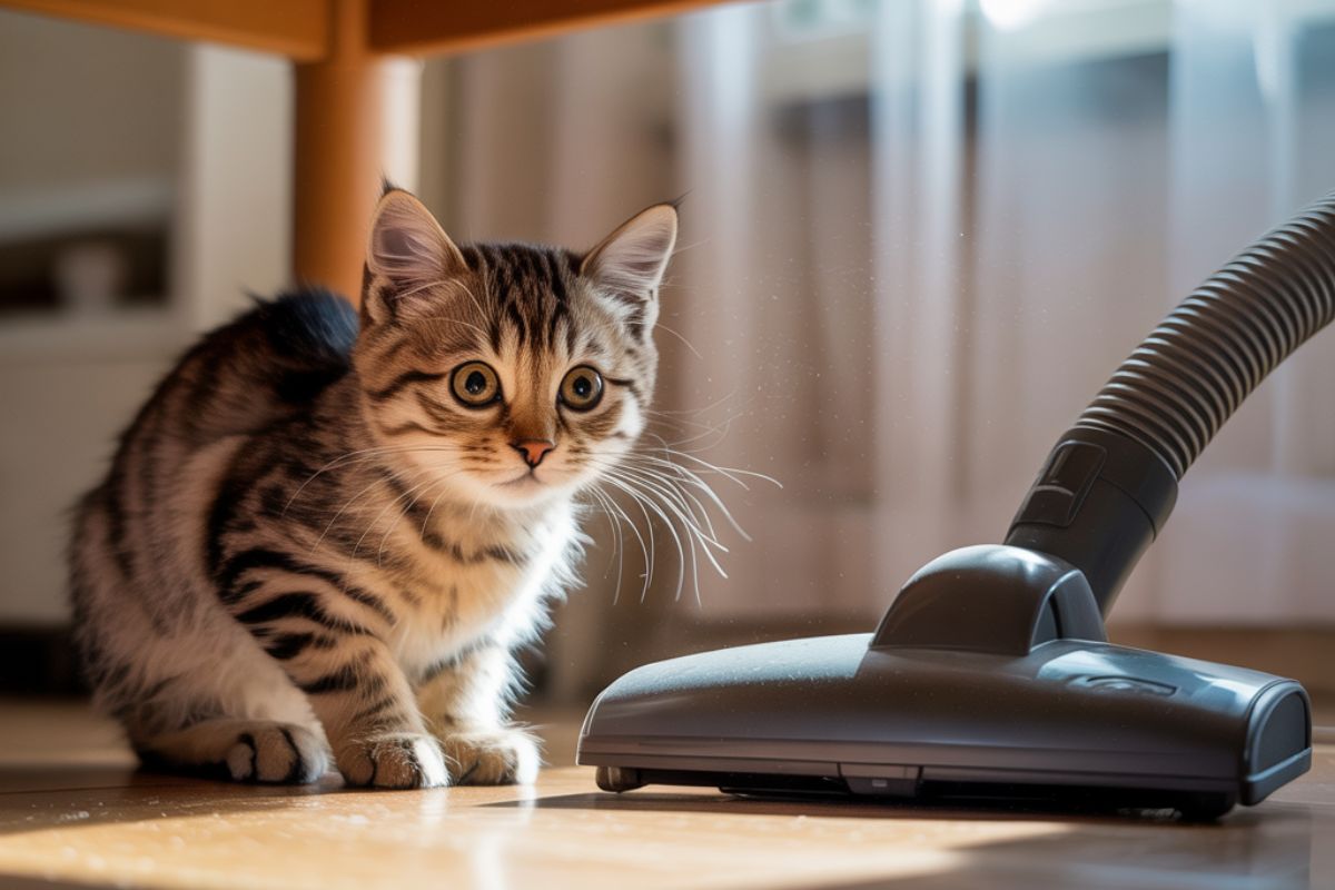 réactions animaux aspirateur