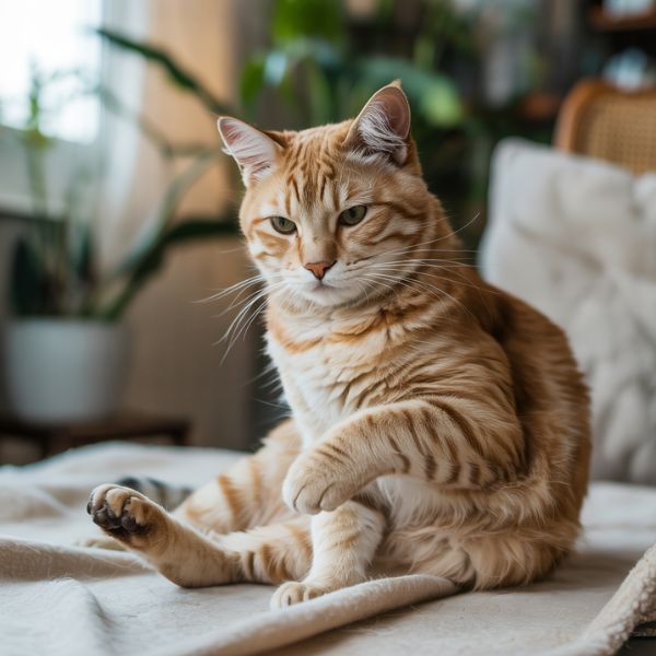 Mon chat marche bizarrement