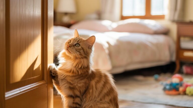 Agde : nouvelle audience pour Rémi, le chat accusé de troubler le voisinage Chat roux assis près d’une fenêtre, regardant dehors — illustration de l’affaire judiciaire du chat Rémi à Agde.