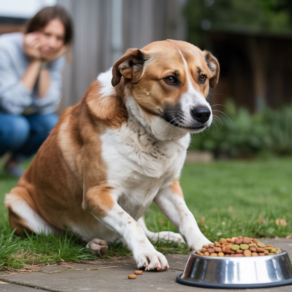 Diarrhée chez le chien après un changement d’alimentation 