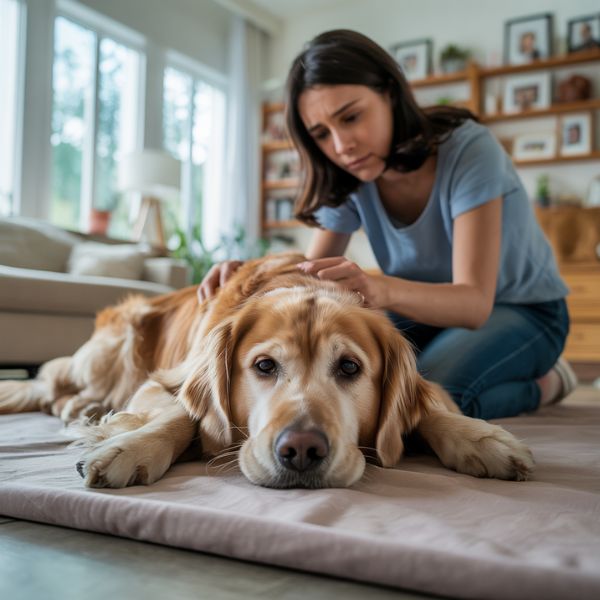 Diarrhée chien intoxication 