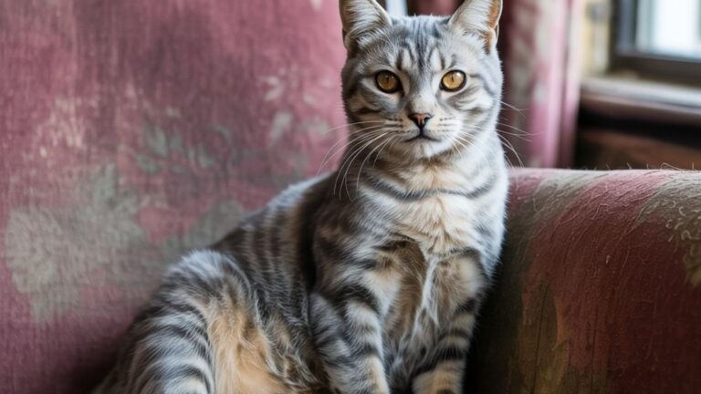 Mon vieux chat semble raide