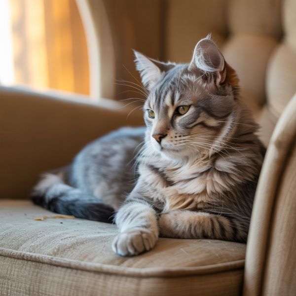 Mon vieux chat semble raide : normal ou signe de problème ? 2 Mon vieux chat semble raide