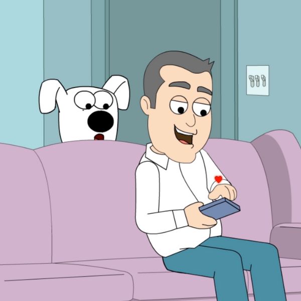 Rex & Minou #16 Nos chiens vivent avec nous… et pourtant sans nous 2 rex minou 16 franck ne realise pas la presence de ami chien